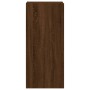 Mueble TV de pared madera ingeniería marrón roble 40,5x30x90 cm de , Muebles TV - Ref: Foro24-836930, Precio: 50,69 €, Descue...