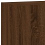 Mueble TV de pared madera ingeniería marrón roble 40,5x30x90 cm de , Muebles TV - Ref: Foro24-836930, Precio: 50,69 €, Descue...