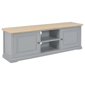 Mueble para el televisor de madera gris 120x30x40 cm de vidaXL, Muebles TV - Ref: Foro24-249885, Precio: 186,05 €, Descuento: %