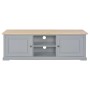 Mueble para el televisor de madera gris 120x30x40 cm de vidaXL, Muebles TV - Ref: Foro24-249885, Precio: 186,05 €, Descuento: %