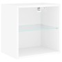 Mesitas de noche de pared con luces LED 2 unidades blanco de , Muebles TV - Ref: Foro24-837065, Precio: 38,26 €, Descuento: %