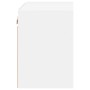 Mesitas de noche de pared con luces LED 2 unidades blanco de , Muebles TV - Ref: Foro24-837065, Precio: 38,26 €, Descuento: %