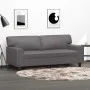 Sofá de 2 plazas de cuero sintético gris 140 cm de , Sofás - Ref: Foro24-359419, Precio: 281,53 €, Descuento: %