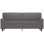 Sofá de 2 plazas de cuero sintético gris 140 cm de , Sofás - Ref: Foro24-359419, Precio: 281,53 €, Descuento: %