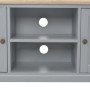 Mueble para el televisor de madera gris 120x30x40 cm de vidaXL, Muebles TV - Ref: Foro24-249885, Precio: 186,05 €, Descuento: %