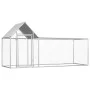 Gallinero acero galvanizado 3x1x1,5 m de vidaXL, Jaulas y habitáculos para animales pequeños - Ref: Foro24-144554, Precio: 22...