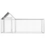 Gallinero acero galvanizado 3x1x1,5 m de vidaXL, Jaulas y habitáculos para animales pequeños - Ref: Foro24-144554, Precio: 22...