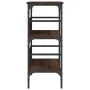 Oak brown engineered wood console table 75x32x75 cm by , Side tables - Ref: Foro24-839057, Price: 50,89 €, Discount: %