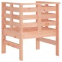 Sillas de jardín 2 uds madera abeto Douglas 61,5x53x71 cm de , Sillas de jardín - Ref: Foro24-825133, Precio: 96,58 €, Descue...