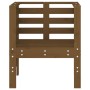 Sillas jardín 2 unidades madera pino marrón miel 61,5x53x71 cm de , Sillas de jardín - Ref: Foro24-825131, Precio: 149,23 €, ...