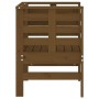 Sillas jardín 2 unidades madera pino marrón miel 61,5x53x71 cm de , Sillas de jardín - Ref: Foro24-825131, Precio: 149,23 €, ...