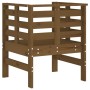 Sillas jardín 2 unidades madera pino marrón miel 61,5x53x71 cm de , Sillas de jardín - Ref: Foro24-825131, Precio: 149,23 €, ...