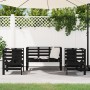 Juego de muebles de jardín 3 pzas madera maciza de pino negro de , Conjuntos de jardín - Ref: Foro24-825146, Precio: 180,11 €...