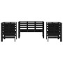 Juego de muebles de jardín 3 pzas madera maciza de pino negro de , Conjuntos de jardín - Ref: Foro24-825146, Precio: 180,11 €...