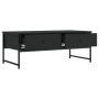Mesa de centro madera de ingeniería negro 101x49x39,5 cm de , Mesas de centro - Ref: Foro24-837737, Precio: 65,24 €, Descuent...