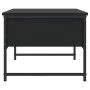 Black engineered wood coffee table 101x49x39.5 cm by , Coffee table - Ref: Foro24-837737, Price: 68,30 €, Discount: %
