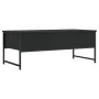 Black engineered wood coffee table 101x49x39.5 cm by , Coffee table - Ref: Foro24-837737, Price: 68,30 €, Discount: %