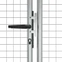 Silberverzinktes Gartentor aus Stahl, 415 x 175 cm von vidaXL, Gartentore - Ref: Foro24-144300, Preis: 458,34 €, Rabatt: %
