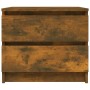 Mesita de noche 2 uds contrachapado roble ahumado 50x39x43,5 cm de vidaXL, Mesitas de noche - Ref: Foro24-815823, Precio: 68,...
