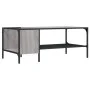 Sonoma engineering wood shelf coffee table gray 100x51x40 cm by , Coffee table - Ref: Foro24-837735, Price: 37,04 €, Discount: %