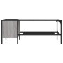 Mesa centro estante madera ingeniería Sonoma gris 100x51x40 cm de , Mesas de centro - Ref: Foro24-837735, Precio: 37,35 €, De...