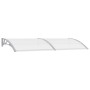 Marquesina para puerta PC gris 240x100 cm de vidaXL, Toldos - Ref: Foro24-45631, Precio: 85,55 €, Descuento: %