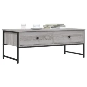 Mesa de centro madera de ingeniería gris Sonoma 101x49x39,5 cm de , Mesas de centro - Ref: Foro24-837740, Precio: 69,48 €, De...