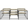 Mesa de centro madera de ingeniería roble Sonoma 121x121x40 cm de , Mesas de centro - Ref: Foro24-839069, Precio: 70,11 €, De...