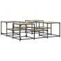 Mesa de centro madera de ingeniería roble Sonoma 121x121x40 cm de , Mesas de centro - Ref: Foro24-839069, Precio: 70,11 €, De...