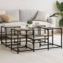 Sonoma oak engineered wood coffee table 91x91x40 cm by , Coffee table - Ref: Foro24-839074, Price: 55,96 €, Discount: %