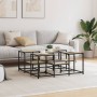 Mesa de centro madera de ingeniería roble Sonoma 91x91x40 cm de , Mesas de centro - Ref: Foro24-839074, Precio: 56,46 €, Desc...