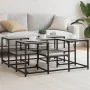 Mesa de centro madera de ingeniería gris Sonoma 91x91x40 cm de , Mesas de centro - Ref: Foro24-839076, Precio: 57,93 €, Descu...