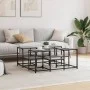 Mesa de centro madera de ingeniería gris Sonoma 91x91x40 cm de , Mesas de centro - Ref: Foro24-839076, Precio: 57,93 €, Descu...