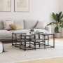 Mesa de centro madera de ingeniería gris Sonoma 91x91x40 cm de , Mesas de centro - Ref: Foro24-839076, Precio: 58,81 €, Descu...