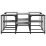 Mesa de centro madera de ingeniería gris Sonoma 91x91x40 cm de , Mesas de centro - Ref: Foro24-839076, Precio: 57,93 €, Descu...