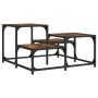 Mesa de centro madera de ingeniería roble ahumado 68x68x40 cm de , Mesas de centro - Ref: Foro24-837749, Precio: 35,57 €, Des...