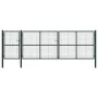 Grünes Gartentor aus Stahl 500x150 cm von vidaXL, Gartentore - Ref: Foro24-144319, Preis: 720,85 €, Rabatt: %