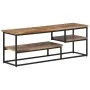 Mueble de TV teca maciza reciclada 110x30x39 cm de , Muebles TV - Ref: Foro24-358518, Precio: 122,09 €, Descuento: %
