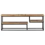 Mueble de TV teca maciza reciclada 110x30x39 cm de , Muebles TV - Ref: Foro24-358518, Precio: 122,09 €, Descuento: %