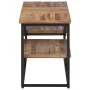 Mueble de TV teca maciza reciclada 110x30x39 cm de , Muebles TV - Ref: Foro24-358518, Precio: 122,09 €, Descuento: %