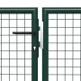Grünes Gartentor aus Stahl 500x150 cm von vidaXL, Gartentore - Ref: Foro24-144319, Preis: 720,85 €, Rabatt: %