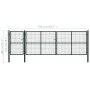 Grünes Gartentor aus Stahl 500x150 cm von vidaXL, Gartentore - Ref: Foro24-144319, Preis: 720,85 €, Rabatt: %