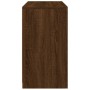 Aparador con luces LED roble marrón 60,5x37x67 cm de , Aparadores - Ref: Foro24-836622, Precio: 93,57 €, Descuento: %