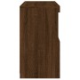 Aparador con luces LED roble marrón 60x37x67 cm de , Aparadores - Ref: Foro24-836657, Precio: 68,69 €, Descuento: %