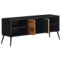 Mueble de TV teca maciza reciclada 112x31x45 cm de , Muebles TV - Ref: Foro24-358526, Precio: 152,99 €, Descuento: %
