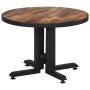 Mesa de centro redonda teca reciclada maciza Ø55x40 cm de , Mesas de centro - Ref: Foro24-358513, Precio: 82,80 €, Descuento: %