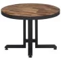 Mesa de centro redonda teca reciclada maciza Ø55x40 cm de , Mesas de centro - Ref: Foro24-358513, Precio: 81,87 €, Descuento: %