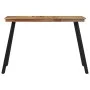 Mesa de comedor madera maciza de teca 120x62x76 cm de , Mesas de cocina y de comedor - Ref: Foro24-358530, Precio: 151,70 €, ...
