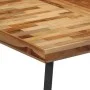 Mesa de comedor madera maciza de teca 120x62x76 cm de , Mesas de cocina y de comedor - Ref: Foro24-358530, Precio: 151,70 €, ...