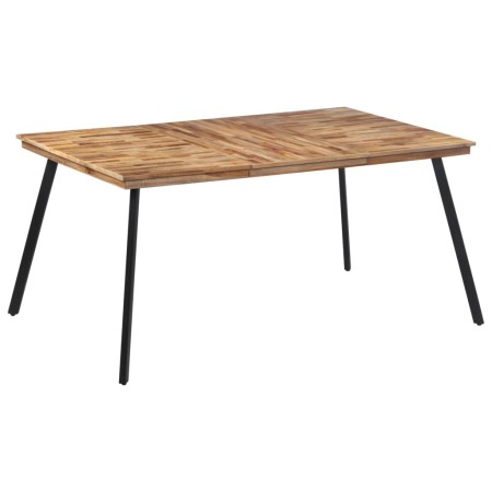 Mesa de comedor madera maciza de teca 169x98,5x76 cm de , Mesas de cocina y de comedor - Ref: Foro24-358532, Precio: 160,91 €...